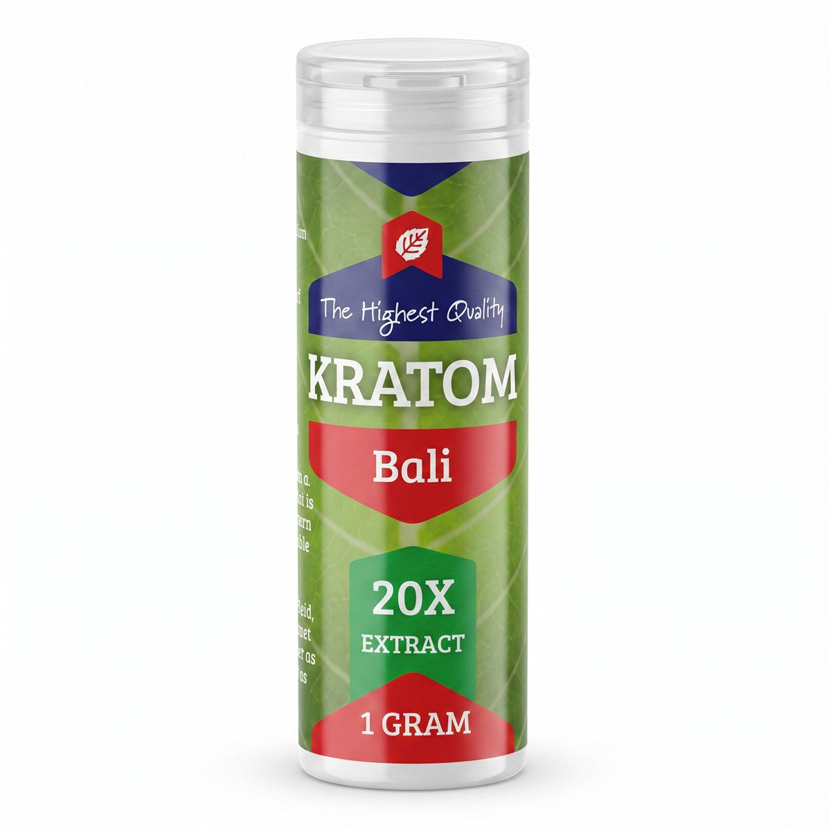 Kratom Bali red 20X extract | Mitragyna Speciosa