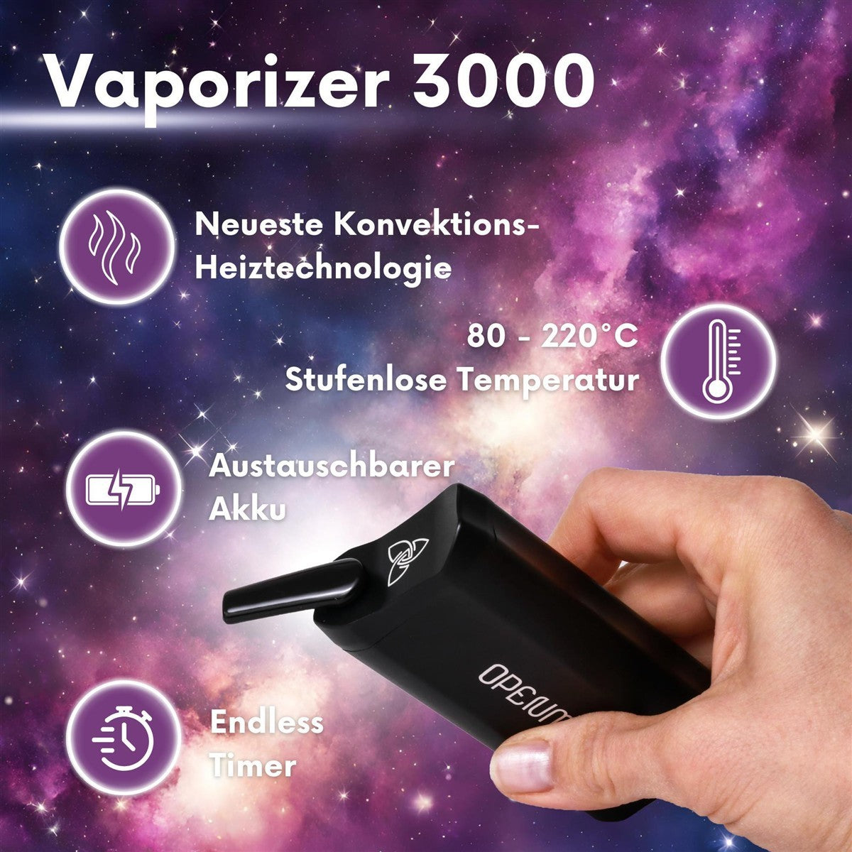 Nanu Vaporizer 3000, Ansicht 3