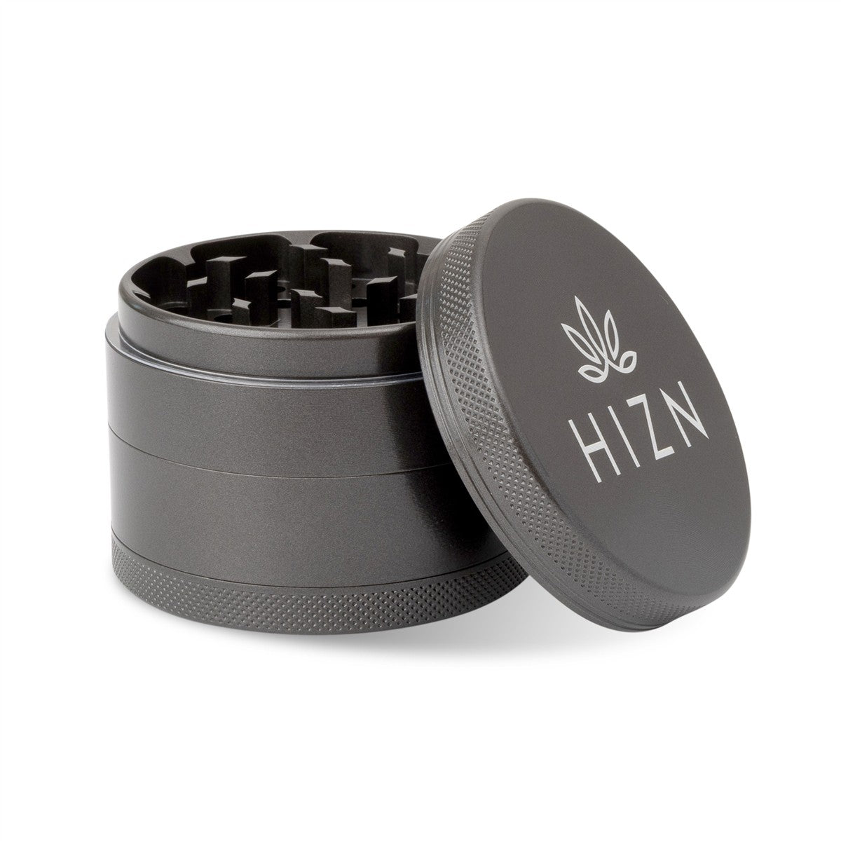 HIZN Keramik-Grinder 63 mm, Seitenansicht