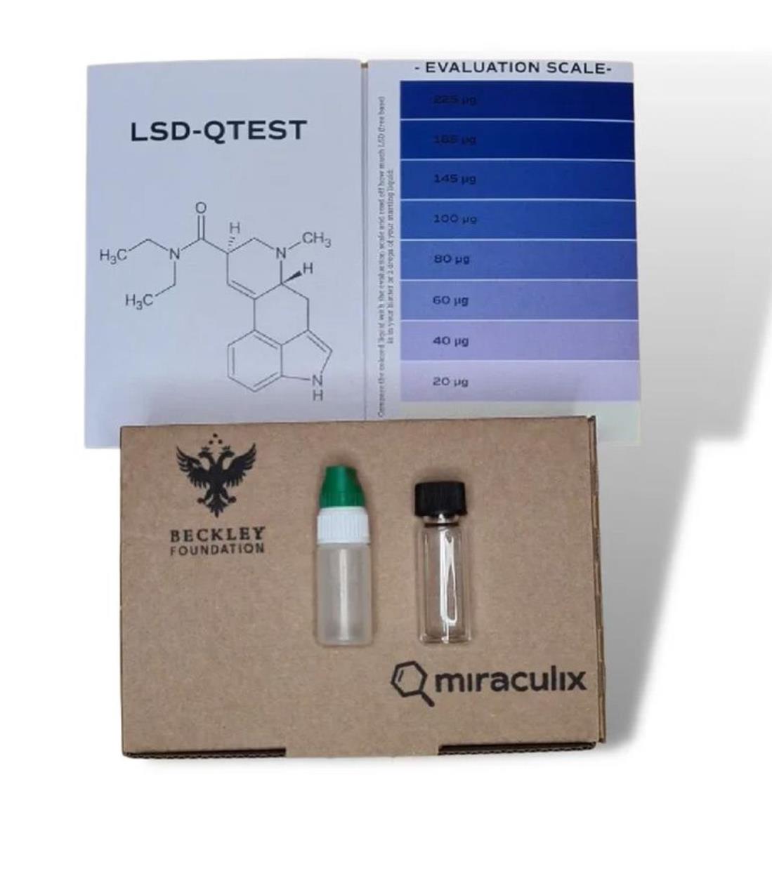 LSD-QTest | Drogentest für LSD (Miraculix)