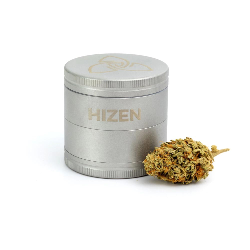 HIZEN Edelstahl-Grinder 4-teilig 50 mm