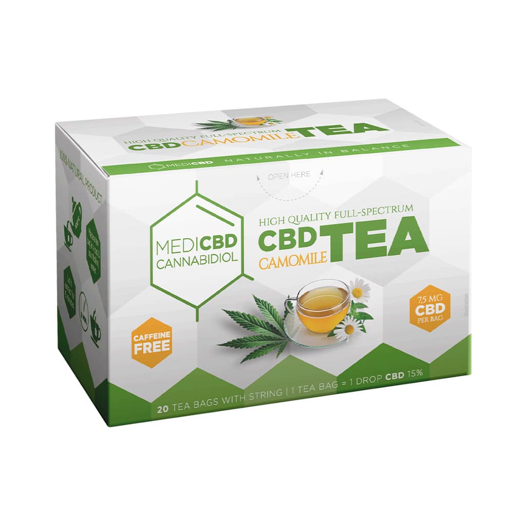 Medi CBD Tee mit Kamillentee, 30g