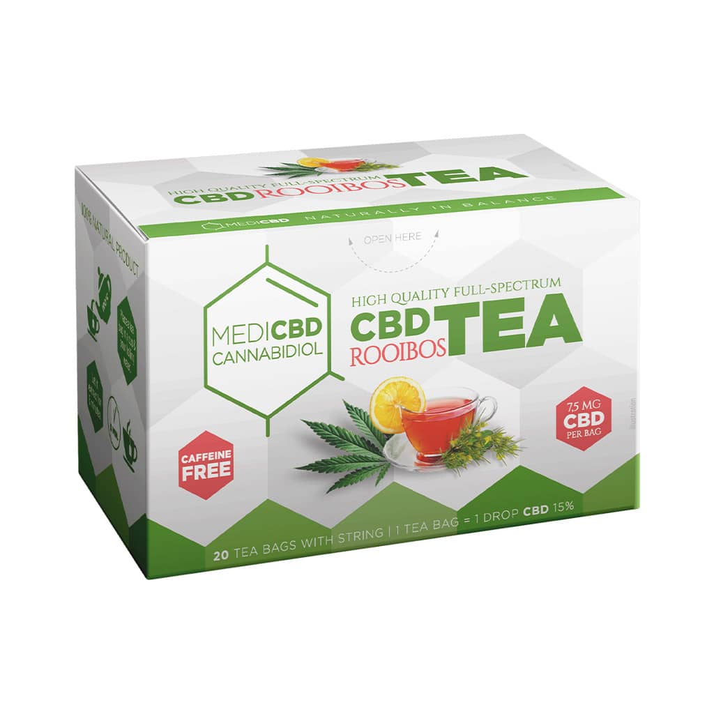 Medi CBD Tee mit Roibuschtee, 30g