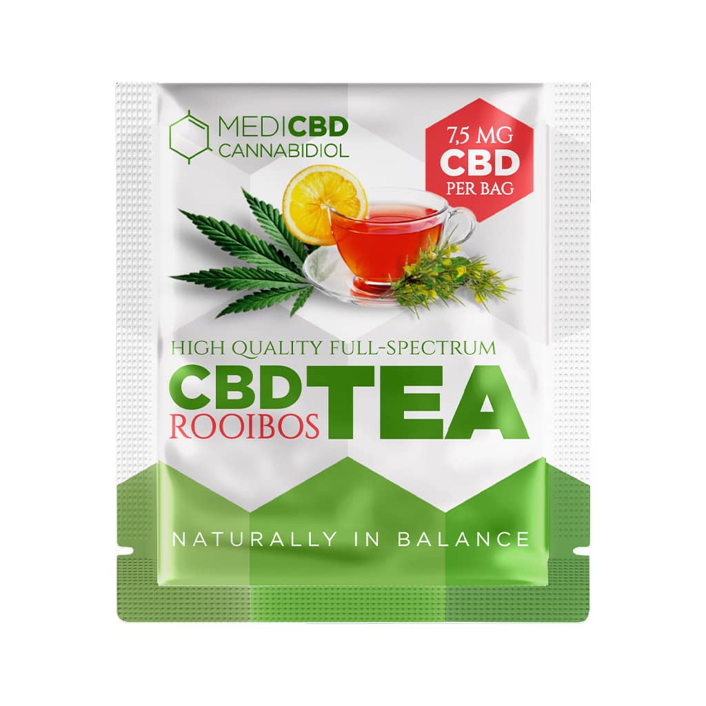 Medi CBD Tee mit Roibuschtee, 30g