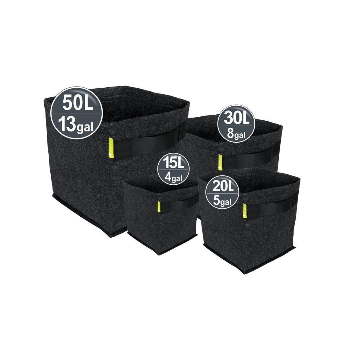 Pflanzsack | 50 Liter | mit Griffen Propot | Garden Highpro
