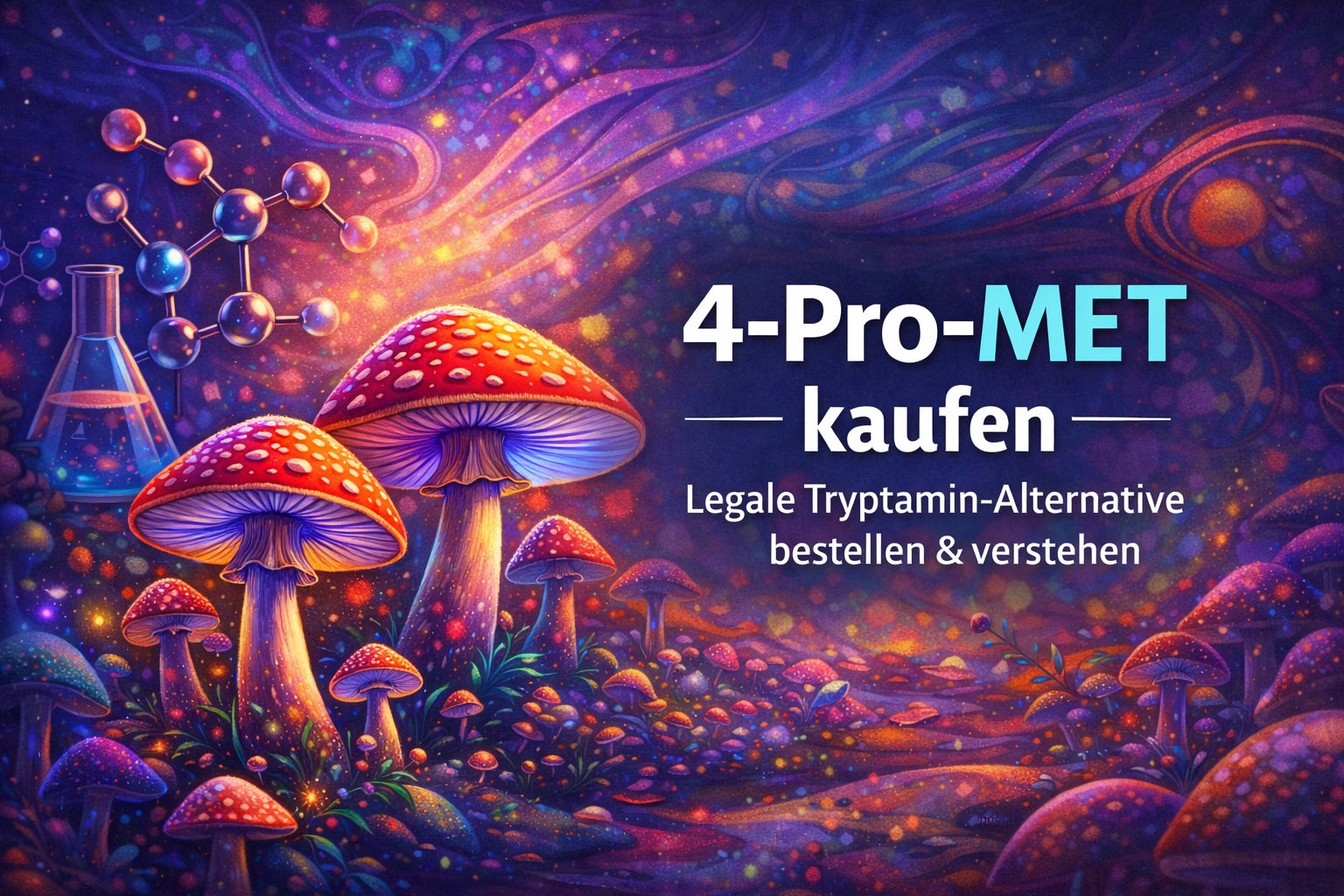 4-Pro-MET kaufen: Legale Tryptamin-Alternative
