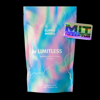 Suppleminds Limitless, Rückseite