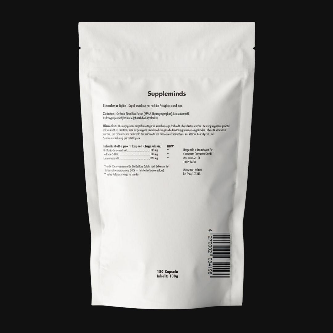 Suppleminds 5-HTP, Kapseln