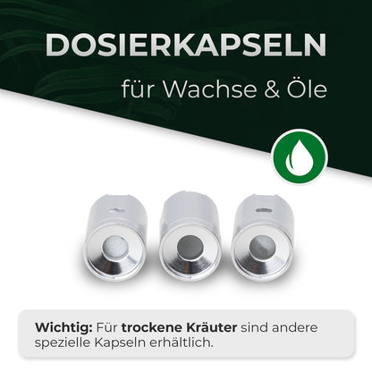 Dosierkapseln für Wax &amp;amp; Öl - passend für Stilus Pro Konvektion