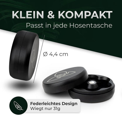 Dosier-Kapselmagazin Bundle - inkl. 6 Kapseln für Kräuter aus Edelstahl - für Convectum, Nanu &amp;amp; Stilus Pro Max