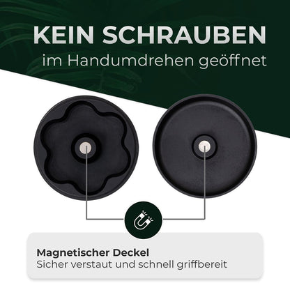 Dosier-Kapselmagazin Bundle - inkl. 6 Kapseln für Kräuter aus Edelstahl - für Convectum, Nanu &amp;amp; Stilus Pro Max