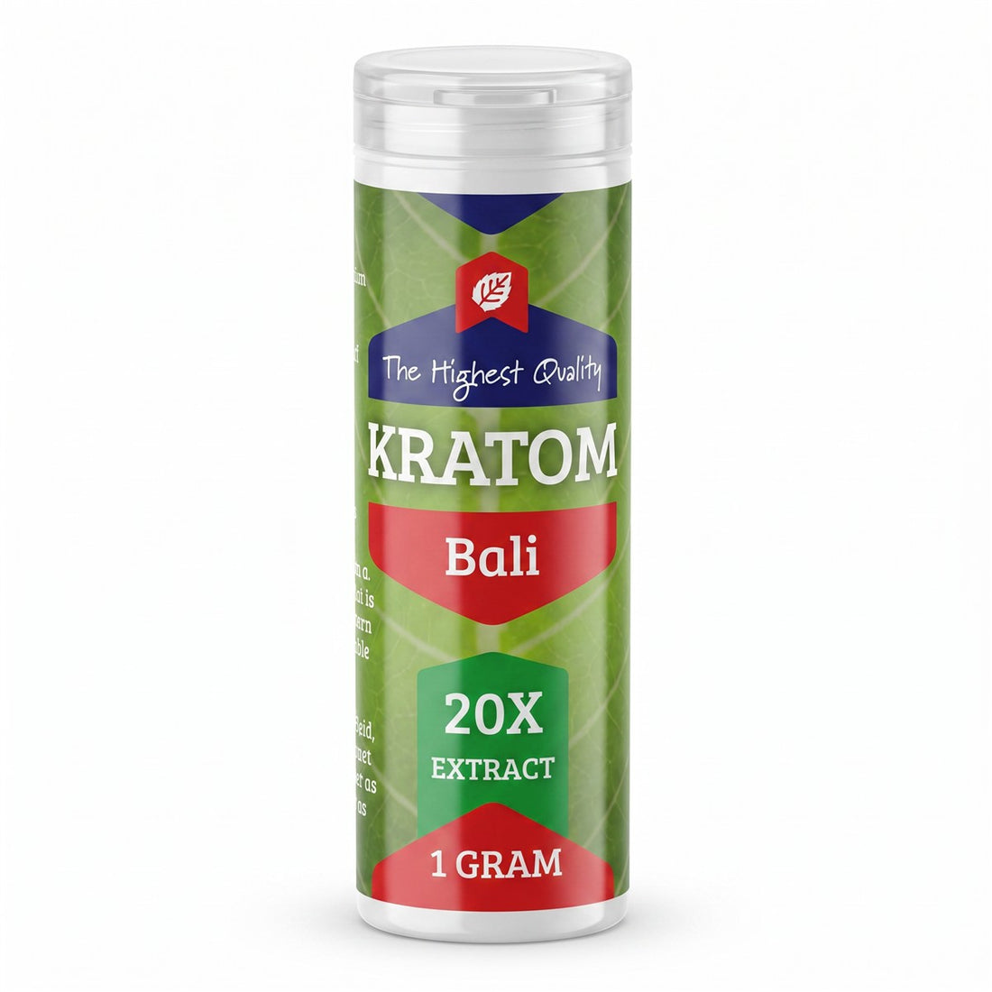 Kratom Bali red 20X extract | Mitragyna Speciosa