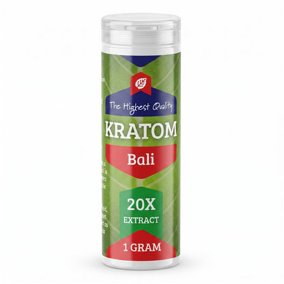 Kratom Bali red 20X extract | Mitragyna Speciosa