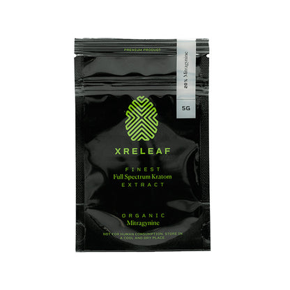 XRELEAF 5gramm Vollspektrum Kratom Extrakt mit 20% Mitragynine
