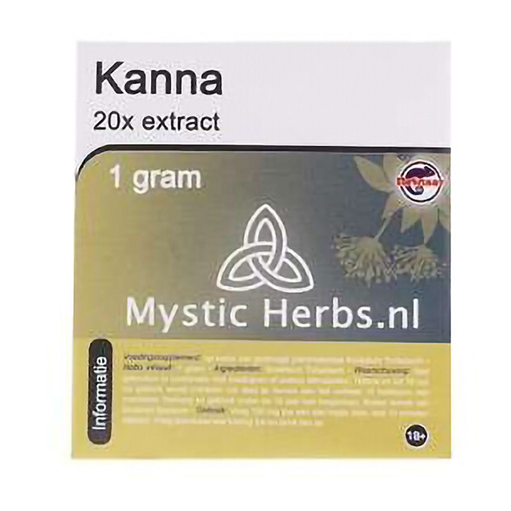 Kanna 20X Extrakt 1 g (Sceletium tortuosum)