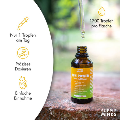 Sun Power Vitamin K2 / D3 Tropfen