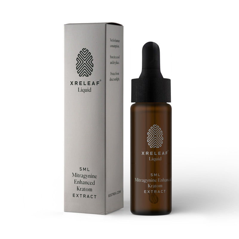 XRELEAF Kratom Mitragynine Enhanced Extract Liquid 5ml