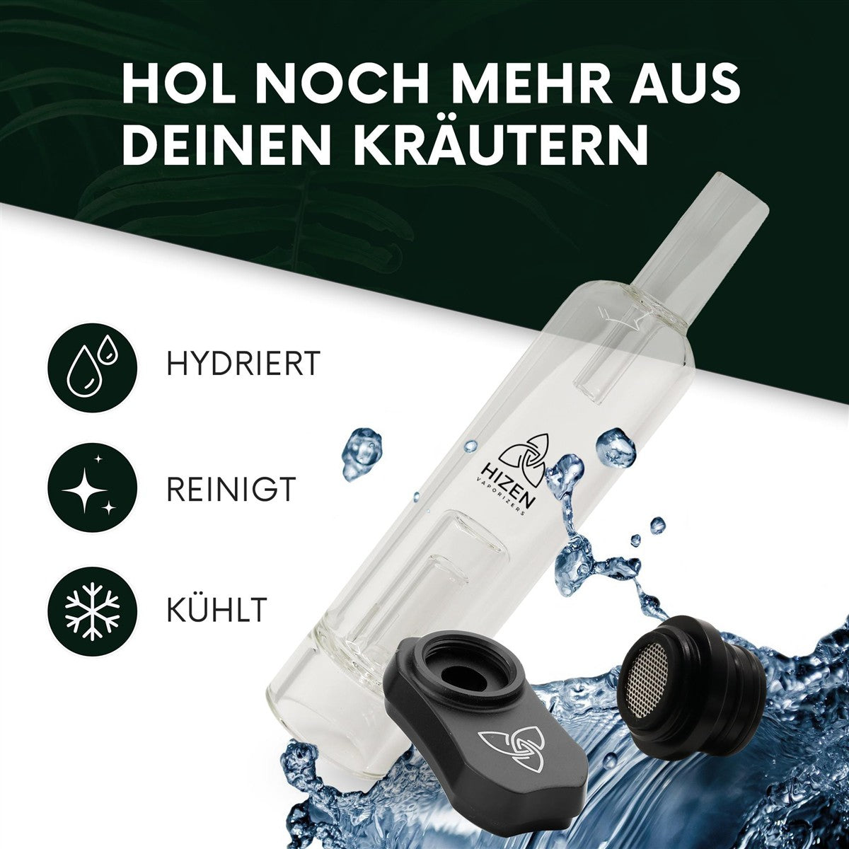 HIZEN Bubbler-Mundstück für Nanu, Ansicht 5