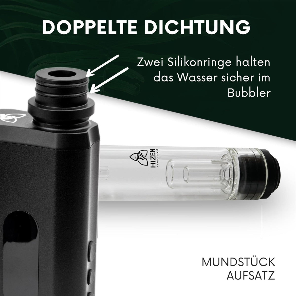 HIZEN Bubbler-Mundstück für Nanu, Ansicht 6