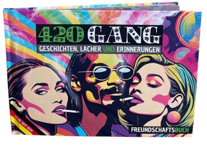 420Gang Cannabis-Freundschaftsbuch