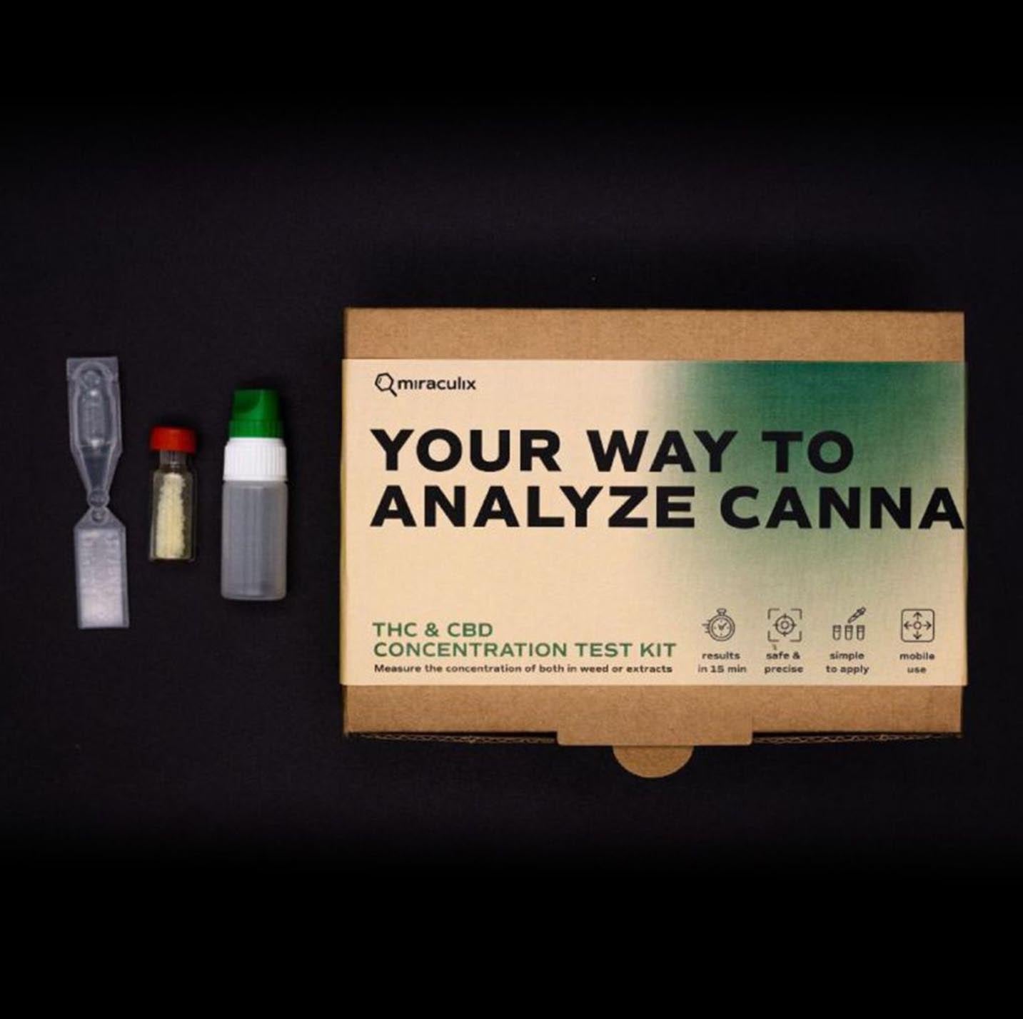 THC/CBD-QTest | Cannabistest (Miraculix)