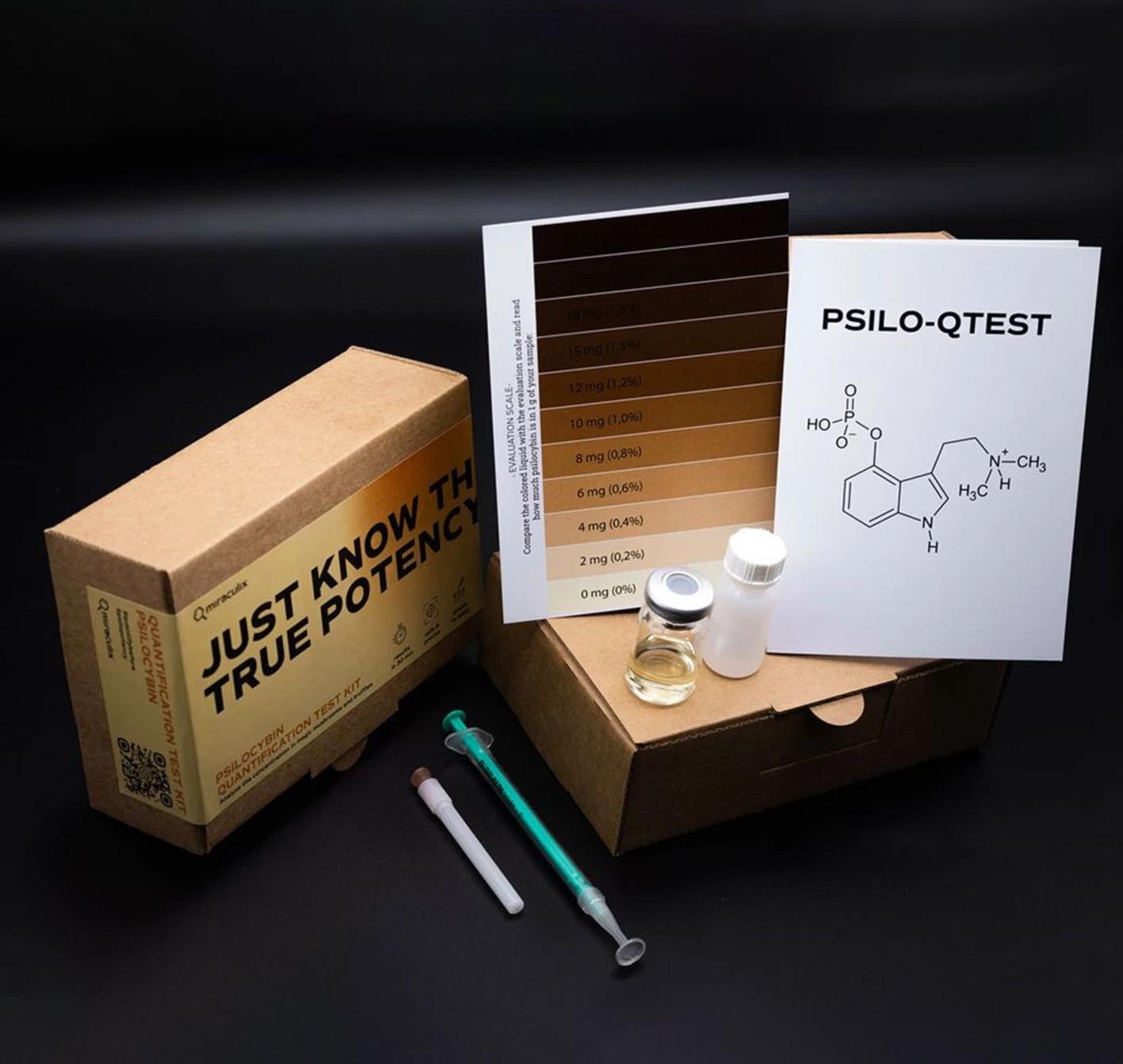 Psilo-QTest | Psilocybin-Test für Pilze &amp;amp;Trüffel (Miraculix)