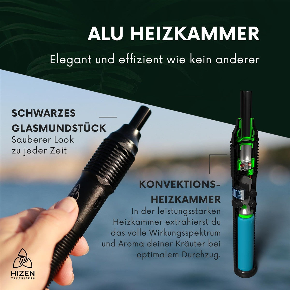 HIZEN Vaporizers Stilus Pro Konvektion 3.0