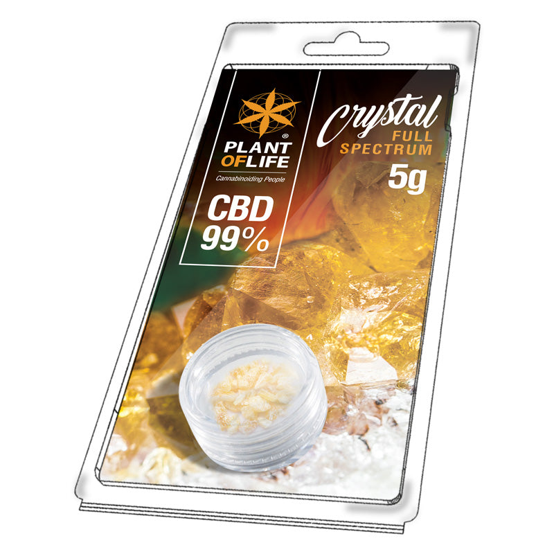 Plant of Life CBD Kristalle 4950mg, 5g