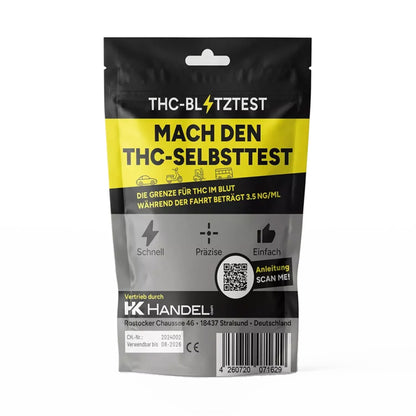 THC Blitztest, Verpackung