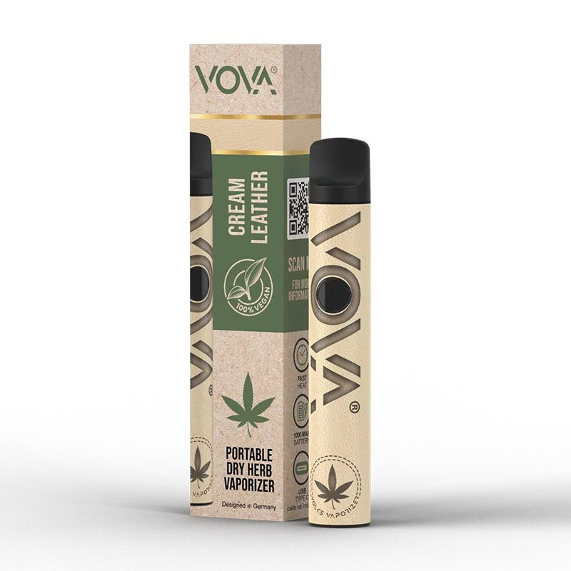 VoVa Volks-Vaporizer Kit mit 1000mAh Akku - Creme
