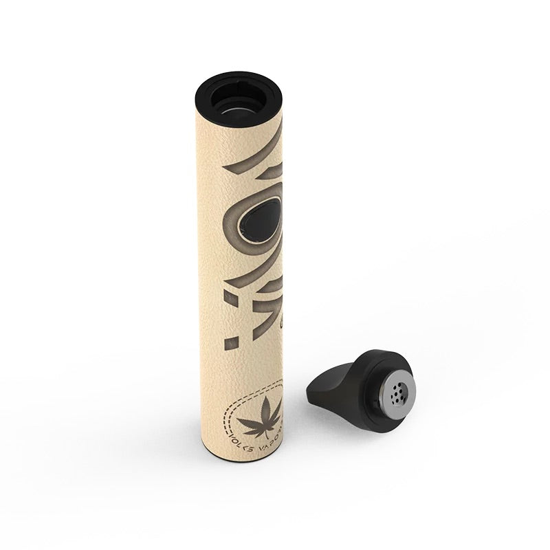 VoVa Volks-Vaporizer Kit mit 1000mAh Akku - Creme