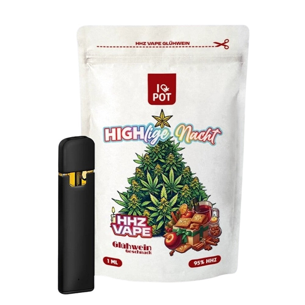 ILovePot HHZ Vape HIGHlige Nacht, 95% HHZ, 1ml Glühwein