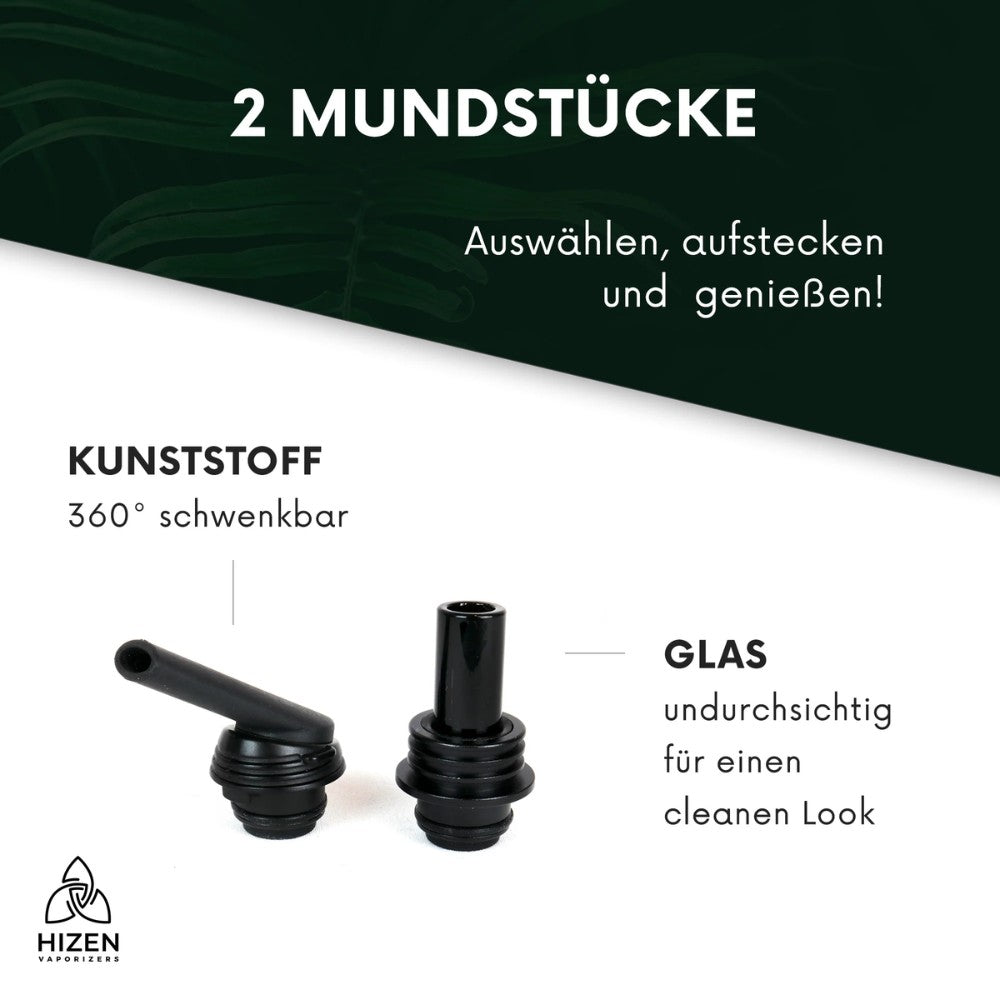 HIZEN Vaporizers Convectum Titanium Silver