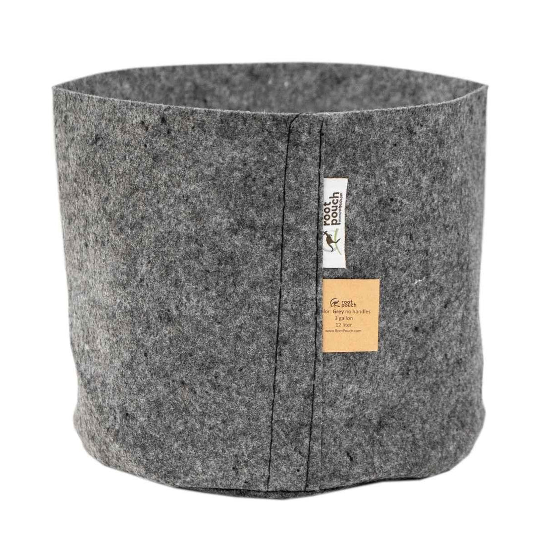 Stofftopf 3,8 Liter | grau | Root Pouch